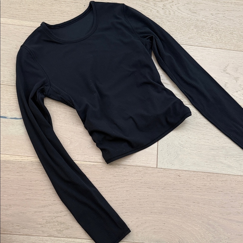 lululemon athletica Black Long Sleeve Top